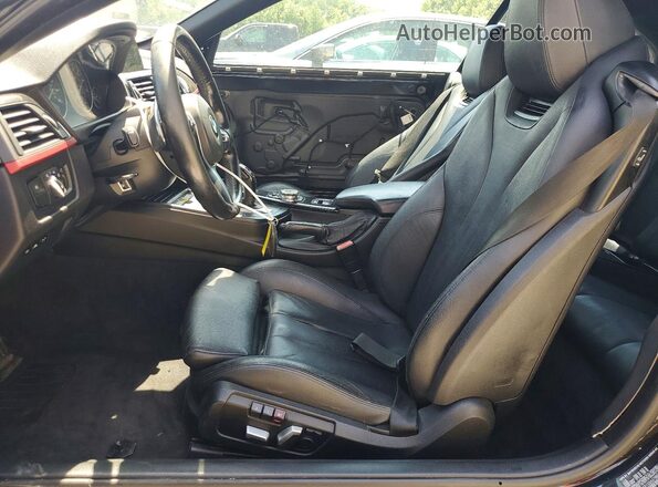 WBA3T7C51G5A37883 2016 BMW 4 SERIES Black Vista interior delantera