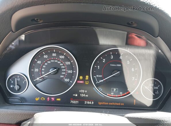 WBA3V7C50G5A28506 2016 BMW 4 SERIES White Widok tylnych siedzeń