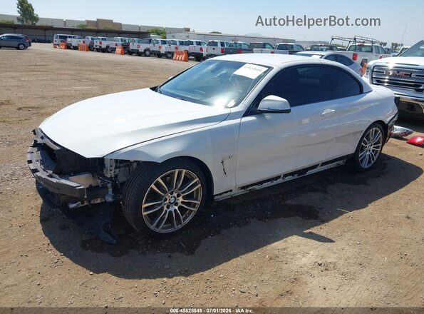 WBA3V7C50G5A28506 2016 BMW 4 SERIES White Przód lewy