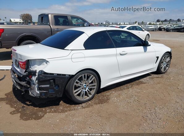 WBA3V7C50G5A28506 2016 BMW 4 SERIES White Tył prawy
