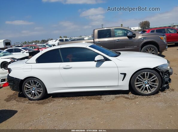 WBA3V7C50G5A28506 2016 BMW 4 SERIES White Widok wnętrza 360 stopni