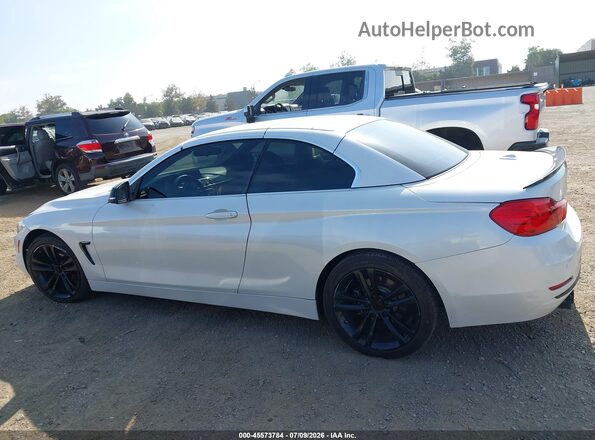 WBA3V7C51G5A26022 2016 BMW 4 SERIES White Vista interior de 360 grados