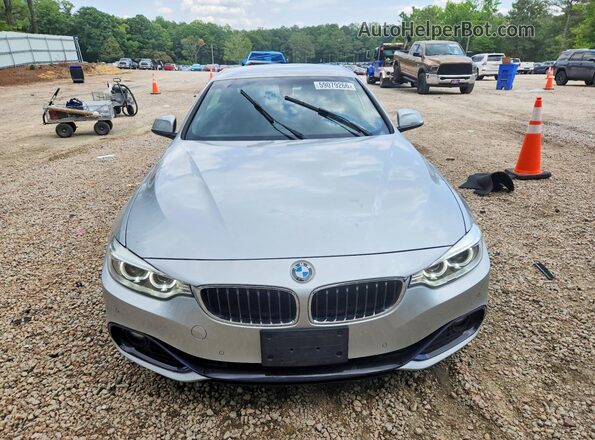 WBA3V7C52G5A28197 2016 BMW 4 SERIES Silver Դիմացի տեսք