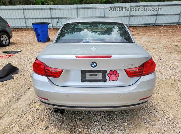 WBA3V7C52G5A28197 2016 BMW 4 SERIES Silver Հետևի տեսք