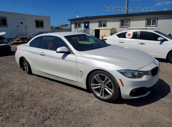 WBA3V7C54G5A28248 2016 BMW 4 SERIES White Przód prawy