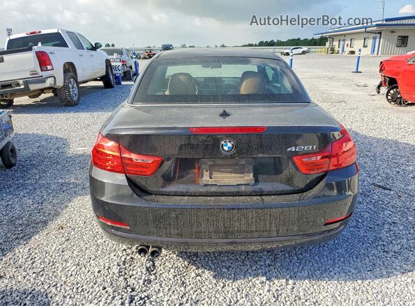 WBA3V7C57G5A25070 2016 BMW 4 SERIES Black უკანა ხედი