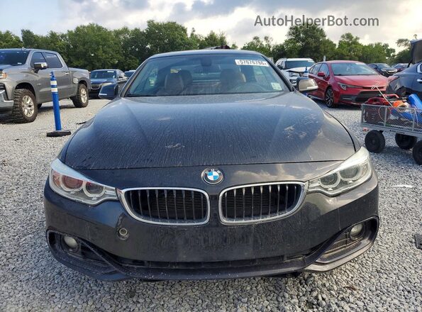 WBA3V7C57G5A25070 2016 BMW 4 SERIES Black წინა ხედი