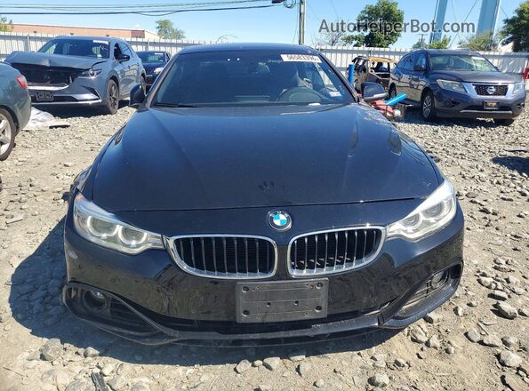 WBA3V7C57G5A27434 2016 BMW 4 SERIES Black Front view