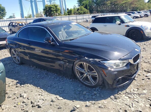 WBA3V7C57G5A27434 2016 BMW 4 SERIES Black Front right