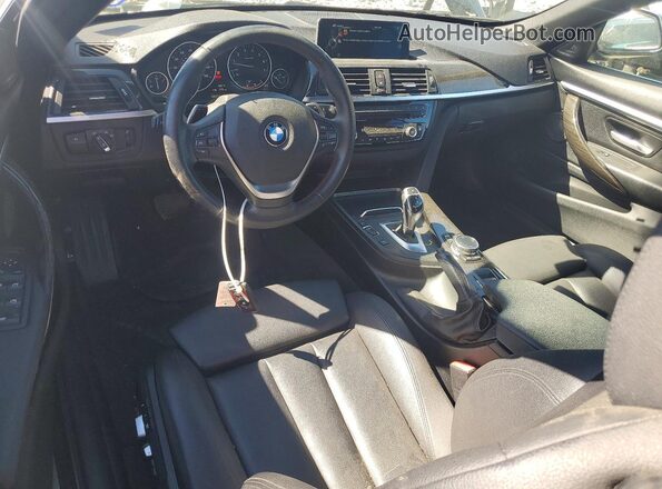 WBA3V7C57G5A27434 2016 BMW 4 SERIES Black Dashboard view