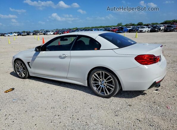WBA3V7C59G5A24826 2016 BMW 4 SERIES White Հետևի ձախ