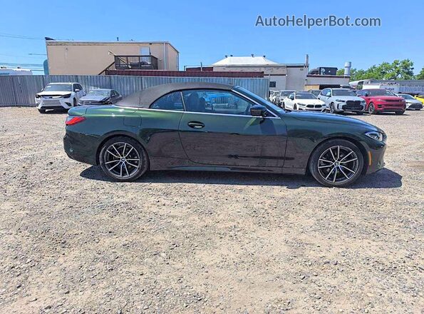 WBA43AT06PCM90525 2023 BMW 4 SERIES Зеленый Вид наклейки с VIN-кодом