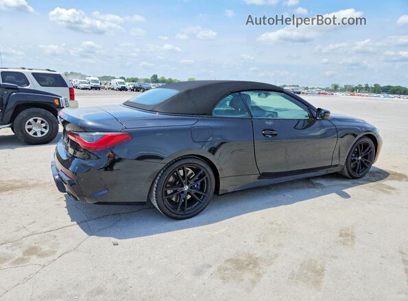 WBA43AT07NCH77310 2022 BMW 4 SERIES Black Tył prawy