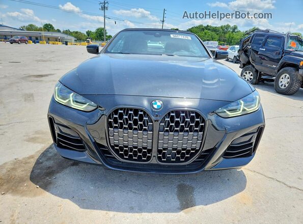 WBA43AT07NCH77310 2022 BMW 4 SERIES Black Widok z przodu
