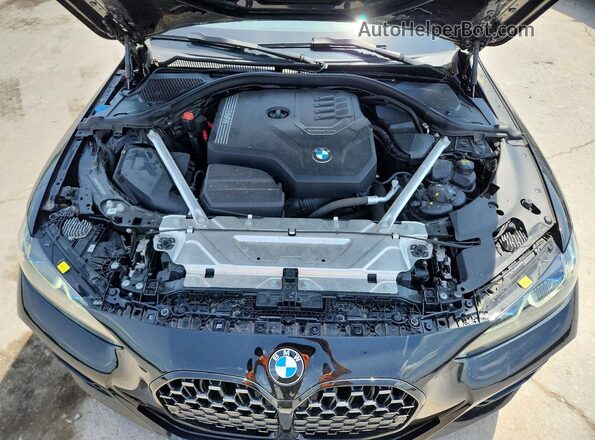 WBA43AT07NCH77310 2022 BMW 4 SERIES Black Widok wnętrza z tyłu