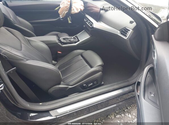 WBA43AT09RCR39134 2024 BMW 4 SERIES Black Front interior view