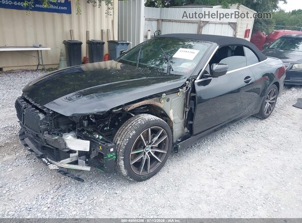 WBA43AT09RCR39134 2024 BMW 4 SERIES Black Front left