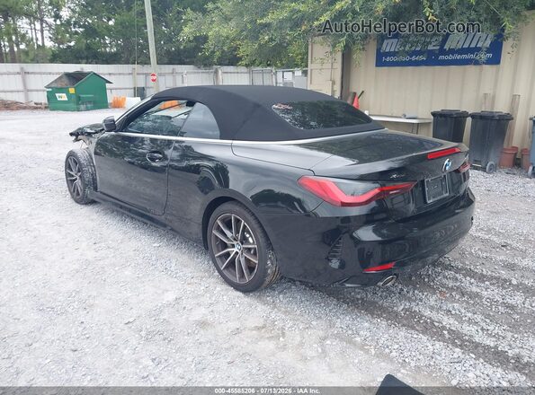 WBA43AT09RCR39134 2024 BMW 4 SERIES Black Rear left