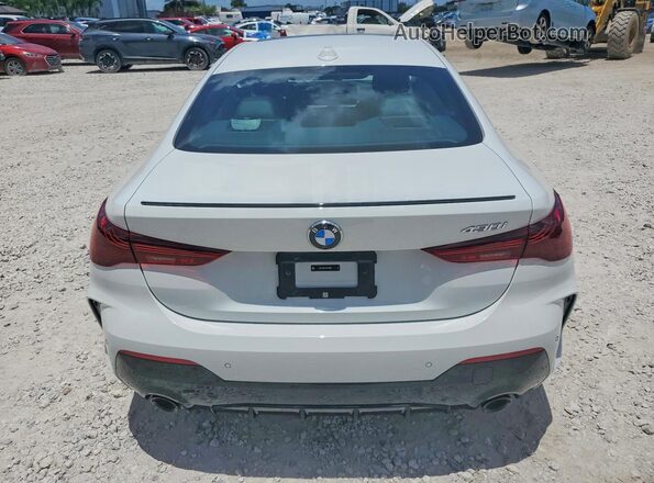 WBA43DA01SCU13803 2025 BMW 4 SERIES White Vista trasera
