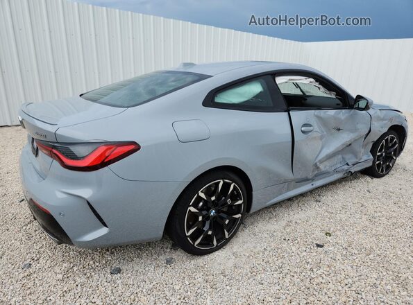 WBA43DA02TCW64427 2026 BMW 4 SERIES Gray სალონის 360-გრადუსიანი ხედი