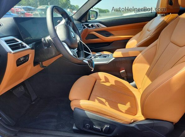 WBA43DA03TCW11526 2026 BMW 4 SERIES Синий Вид салона спереди
