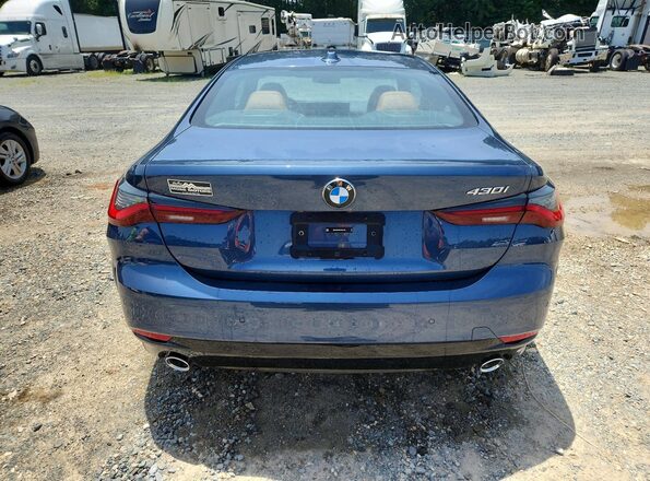 WBA43DA03TCW11526 2026 BMW 4 SERIES Синий Вид сзади