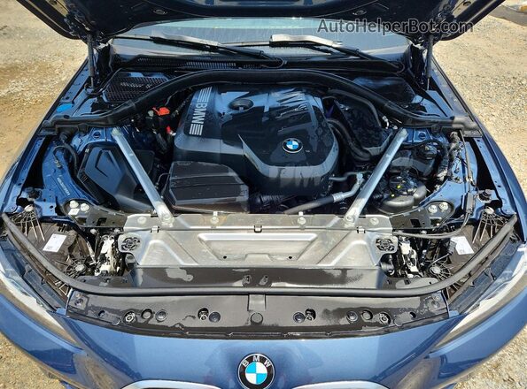 WBA43DA03TCW11526 2026 BMW 4 SERIES Синий Вид задней части салона