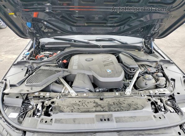 WBA43FJ00SCU24593 2025 BMW 5 SERIES Black Rear interior view