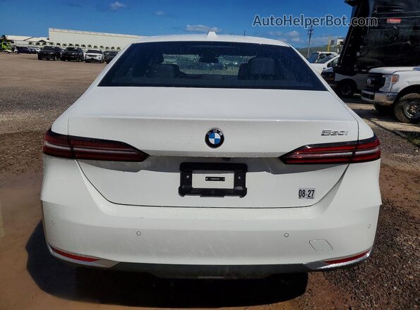 WBA43FJ01TCV64041 2026 BMW 5 SERIES White Vista trasera