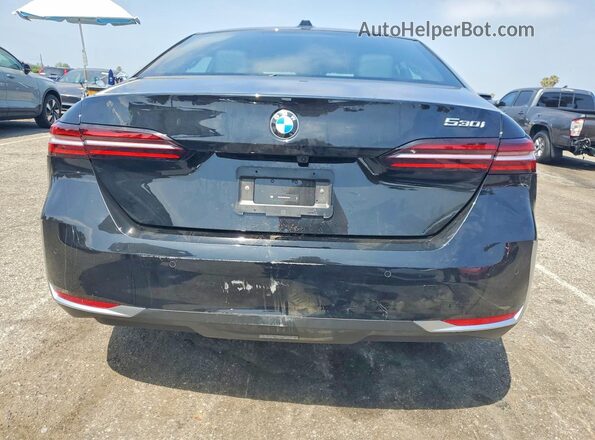 WBA43FJ05SCU25013 2025 BMW 5 SERIES Black Rear view