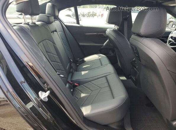 WBA43FJ05SCU25013 2025 BMW 5 SERIES Black Rear seats view