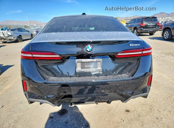 WBA43FJ09RCS21194 2024 BMW 5 SERIES Black Rear view