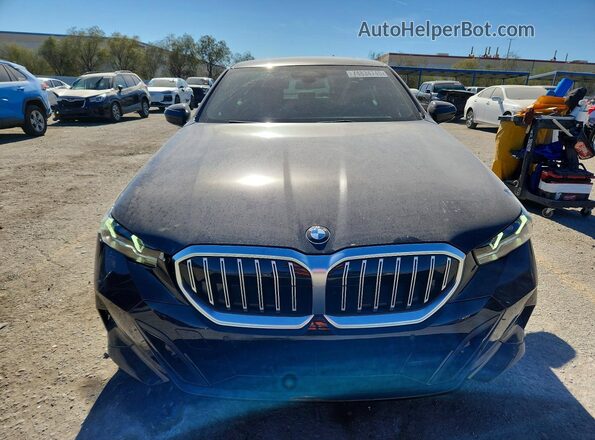 WBA43FJ09RCS21194 2024 BMW 5 SERIES Black Front view
