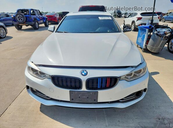 WBA4A9C51GG507210 2016 BMW 4 SERIES White Front view