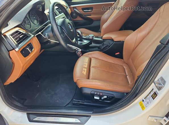 WBA4A9C51GG507210 2016 BMW 4 SERIES White Front interior view