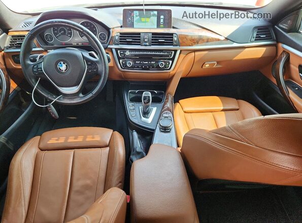 WBA4A9C51GG507210 2016 BMW 4 SERIES White Dashboard view