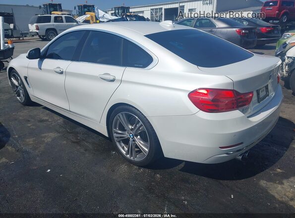 WBA4A9C53GG505460 2016 BMW 4 SERIES White Հետևի ձախ
