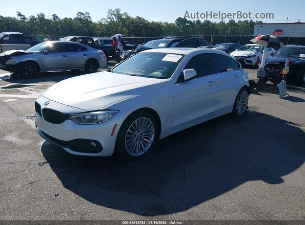 WBA4A9C56GG505467 2016 BMW 4 SERIES White Przód lewy