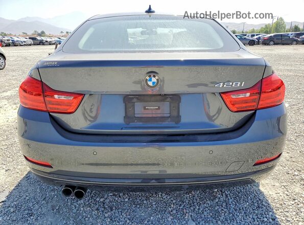 WBA4A9C56GG507915 2016 BMW 4 SERIES Charcoal Widok z tyłu