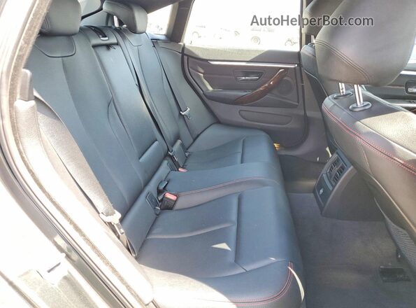 WBA4A9C56GG507915 2016 BMW 4 SERIES Charcoal Widok tylnych siedzeń