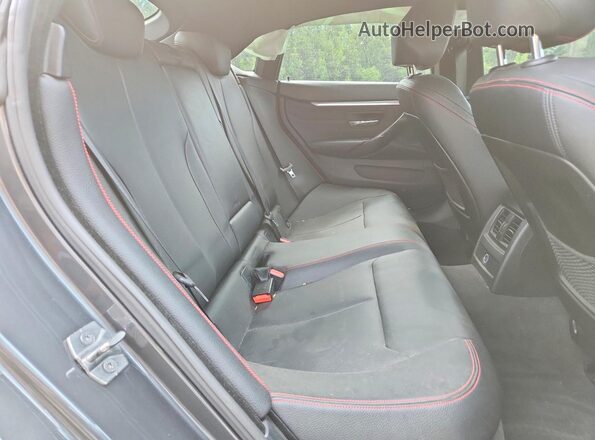WBA4A9C57GG695442 2016 BMW 4 SERIES Gray Հետևի նստատեղերի տեսք