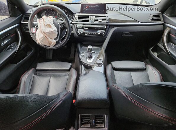 WBA4A9C57GG695442 2016 BMW 4 SERIES Gray Առջևի վահանակի տեսք