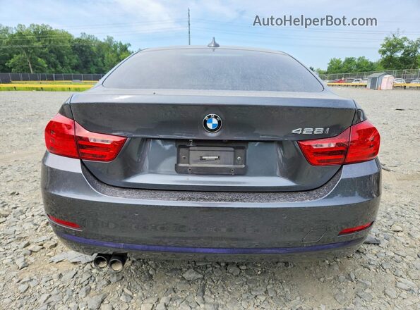 WBA4A9C57GG695442 2016 BMW 4 SERIES Gray Հետևի տեսք