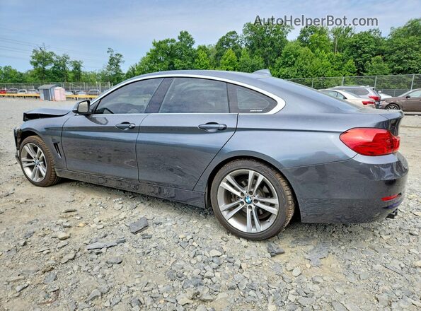 WBA4A9C57GG695442 2016 BMW 4 SERIES Gray Հետևի ձախ