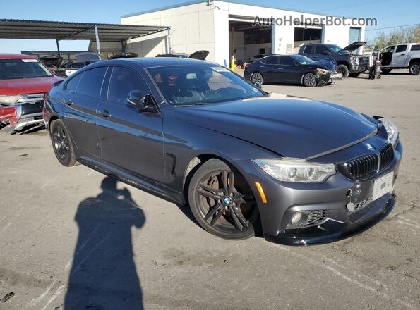 WBA4A9C57GG695571 2016 BMW 4 SERIES Gray წინა მარჯვენა
