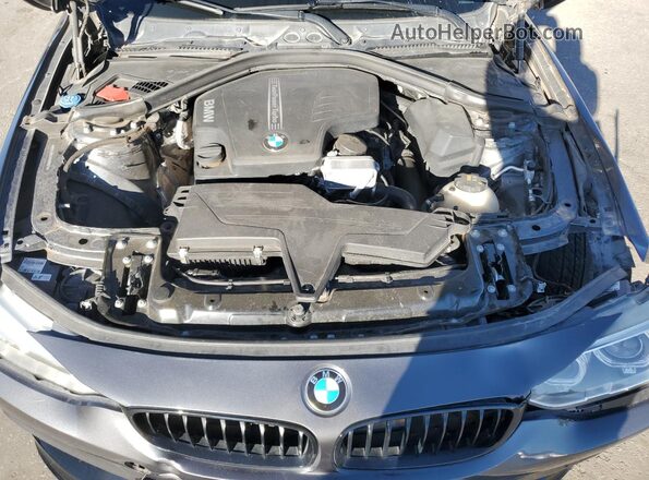 WBA4A9C57GG695571 2016 BMW 4 SERIES Gray უკანა სალონის ხედი