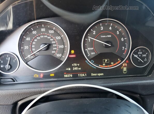 WBA4A9C57GG695571 2016 BMW 4 SERIES Gray ხელსაწყოთა პანელის ხედი