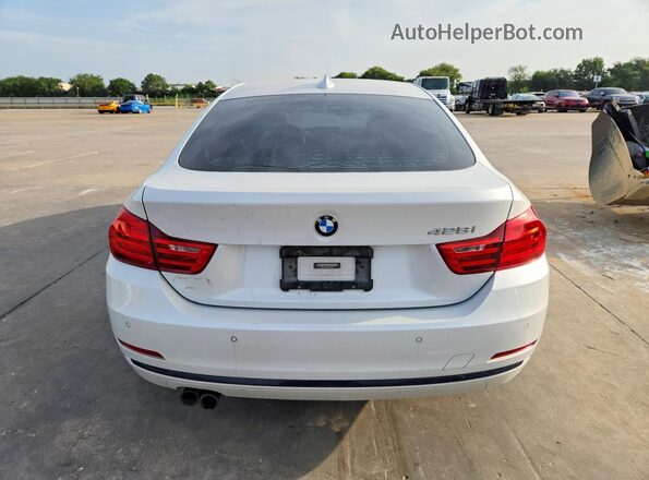 WBA4A9C57GGL88126 2016 BMW 4 SERIES White Հետևի տեսք