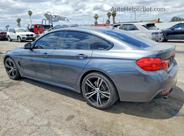 WBA4A9C58GG507088 2016 BMW 4 SERIES Gray Задня ліва чверть