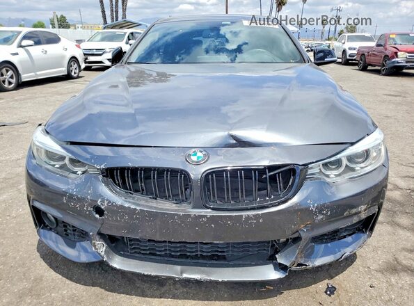 WBA4A9C58GG507088 2016 BMW 4 SERIES Gray Вид спереду